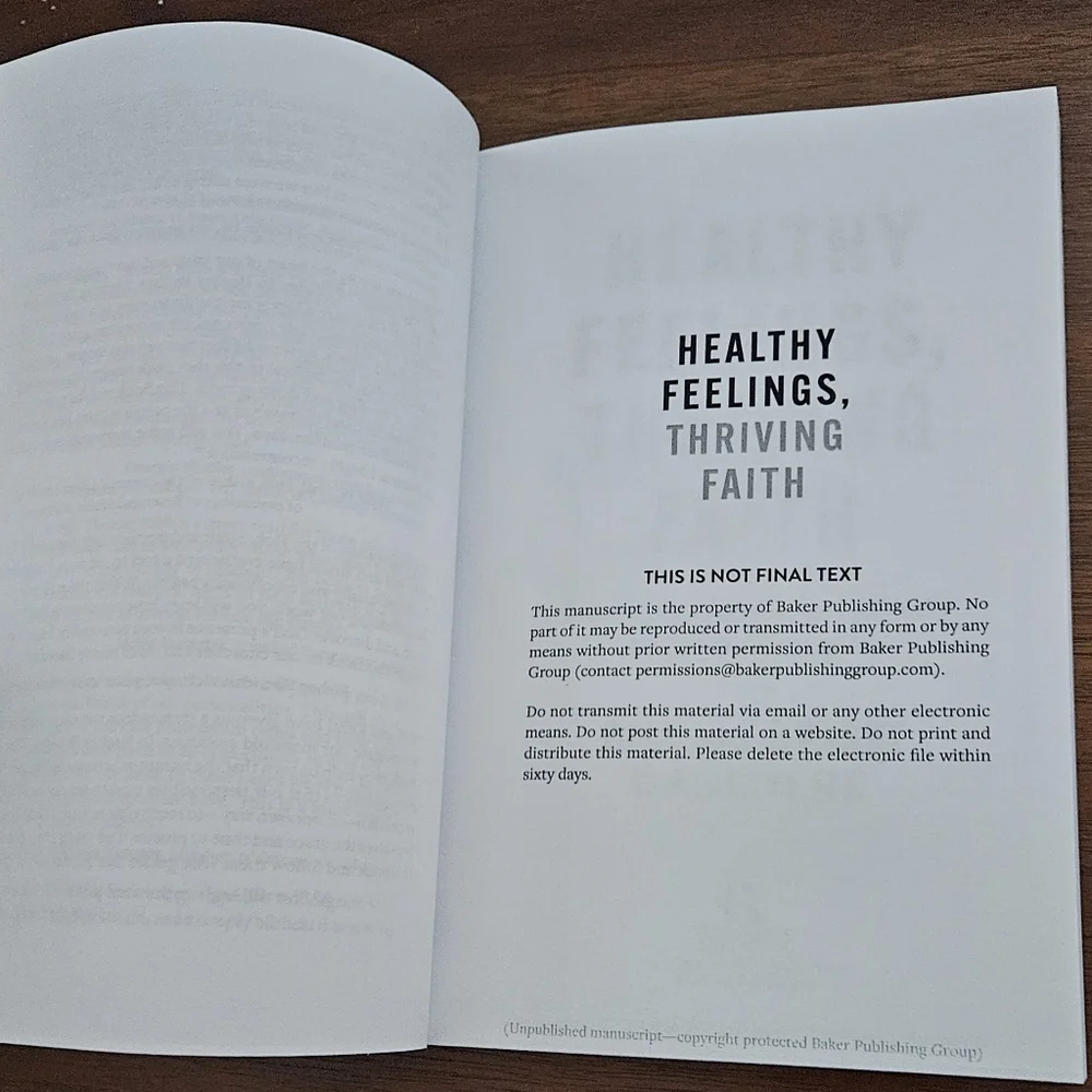 BOGO Healthy Feelings, Thriving Faith: Growing Emotionally and Spiritually Book
